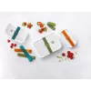 Vacuum sealer box ZWILLING 36807-007-0, plastic rectangular food container, 1.1 l & 2.3 l, airtight lockable lid, detachable, translucent white