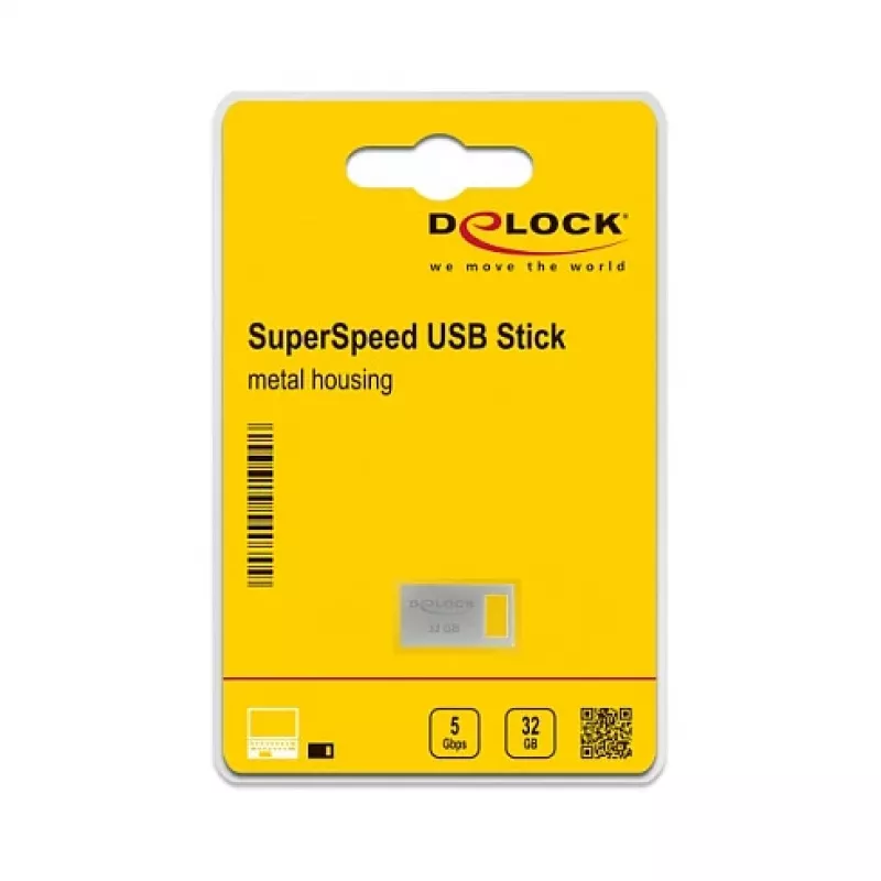 USB Flash Drive DeLOCK 32GB USB Type-A 3.2 Gen 1 54070