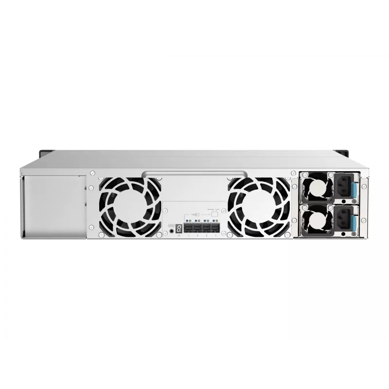 QNAP TL-R1220Sep-RP HDD/SSD enclosure Black, Grey 2.5/3.5 inch