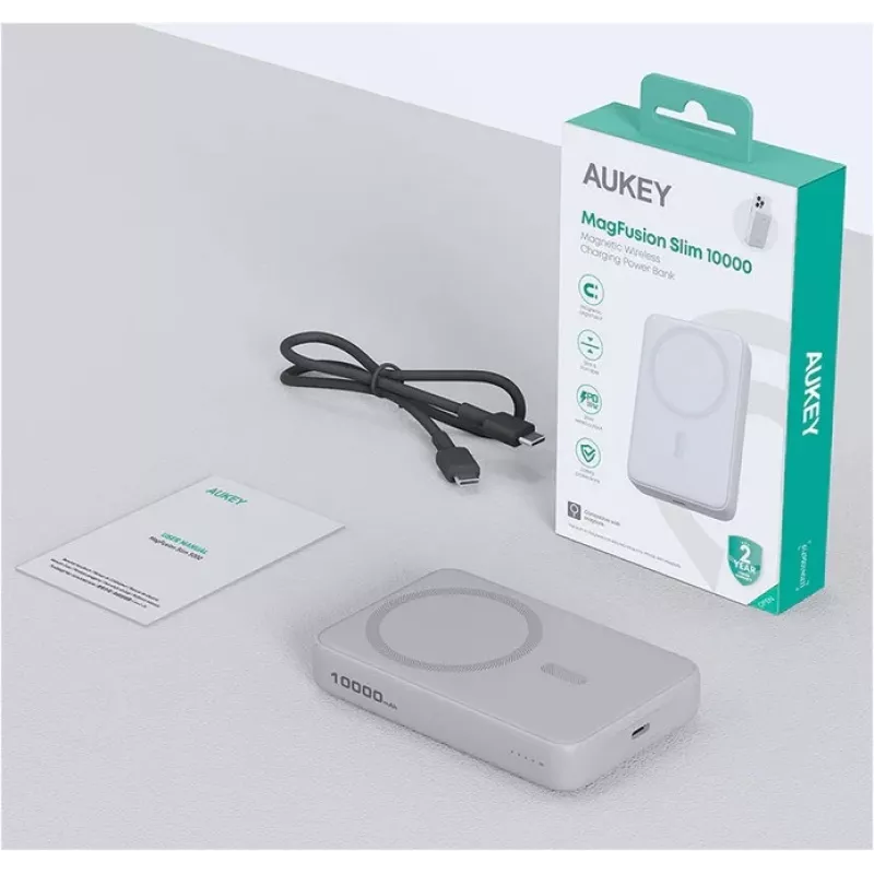 Portable Power Bank PB-MS04 White 10000mAh