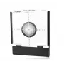 Metal bullet trap broń.pl K-14-3 14x14 cm flat, 1.25 mm, black, wall bracket or pedestal