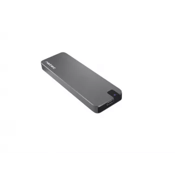 SSD enclosure NATEC Rhino M.2 NVMe Black 2 TB USB Type-C, M.2 NVMe, USB 3.1 Gen 2, supports 30 mm