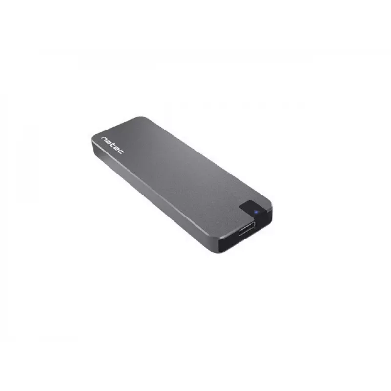SSD enclosure NATEC Rhino M.2 NVMe Black 2 TB USB Type-C, M.2 NVMe, USB 3.1 Gen 2, supports 30 mm