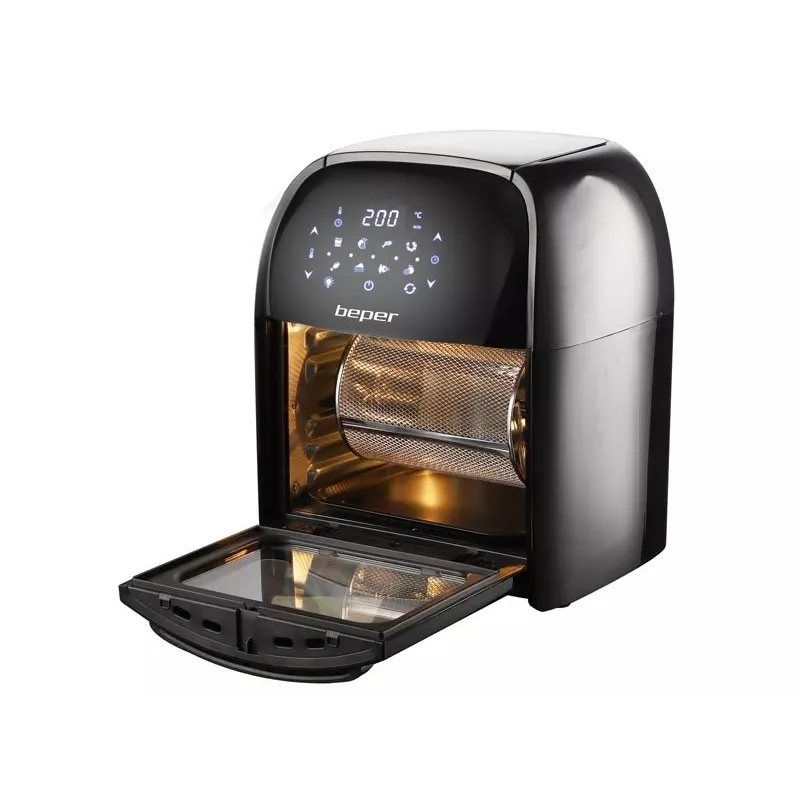 Hot air fryer Beper P101FRI012 12 L 1800 W Black