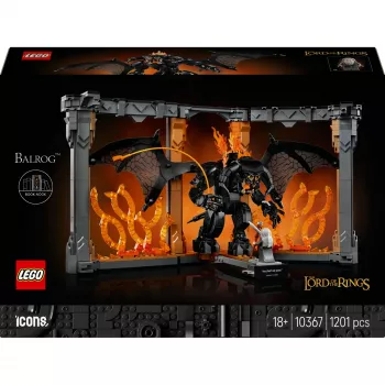 LEGO ICONS 10367 The Lord of the Rings: Balrog Book Nook