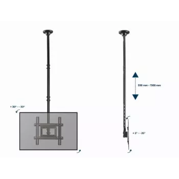 Gembird CM-70 pc(s)-01 TV mount/stand 177.8 cm (70) Black