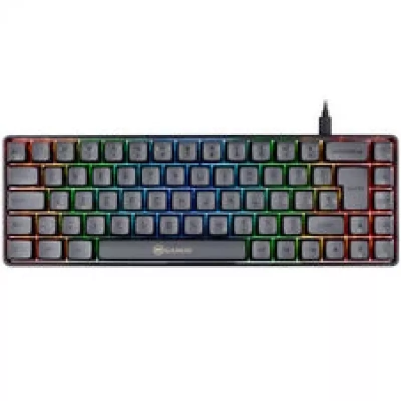 GAMIAC TKL69G SF Gaming Keyboard, Kailh Blue - black/grey