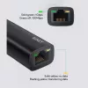 Ethernet Adapter Aukey CB-A30 USB‑C to Gigabit RJ45 10/100/1000 Mbps, USB 3.0, Aluminium, LED indicators