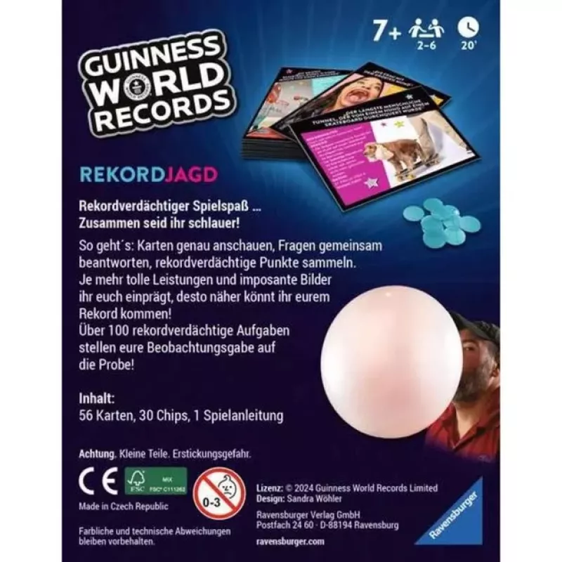 Guinness World Records - Rekordjagd, Card Game