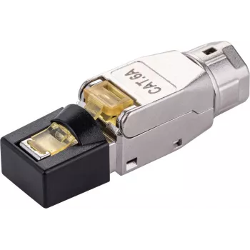 VALUE Field Plug Cat.6A geschirmt werkzeuglos mit kurzer Schraube (26.99.0374)