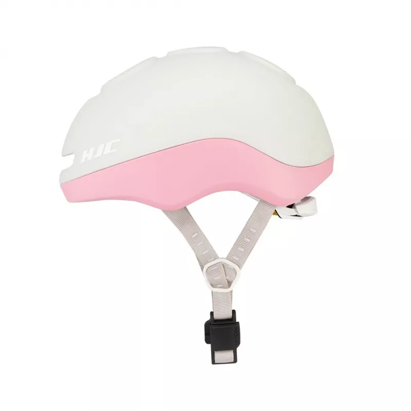 Bicycle helmet HJC GLEO MT Grey Pink — lightweight adjustable kids and youth helmet