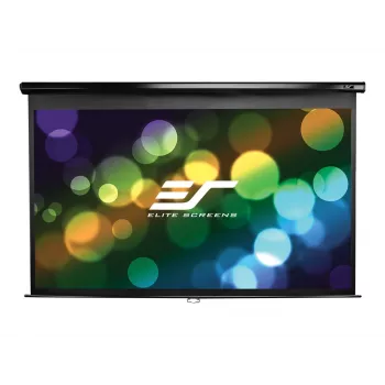 Elite Screens | Manual Series | M100XWH | Diagonal 100 inch | 16:9 | Viewable screen width (W) 221 cm | White