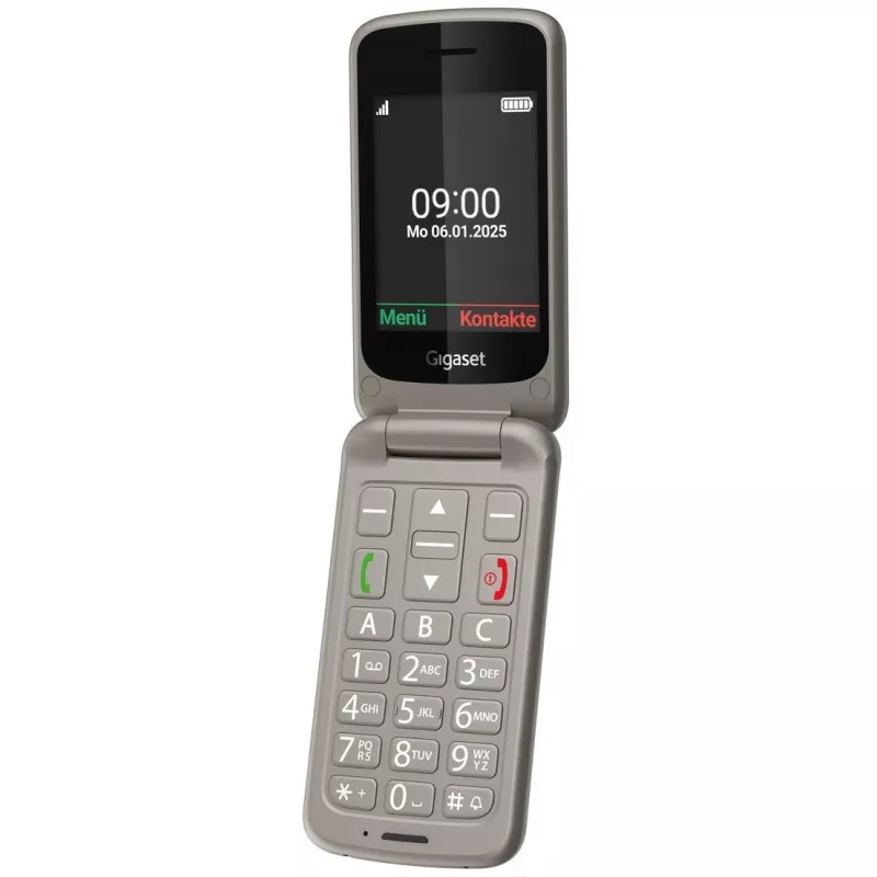 Senior Phone Gigaset GL595 2.8 inch 0.3 MP Grey