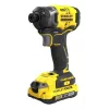 Stanley SFMCF820D2K power screwdriver/impact driver 2900 RPM Black, Yellow