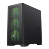Gamemax Case | LEADER 2 BK | Black | E-ATX | Power supply included No