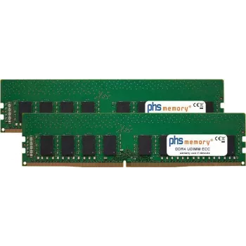 PHS-memory 16GB (2x8GB) Kit RAM Memory for Supermicro X11SAT-O DDR4 UDIMM ECC 2400MHz (SP276786)