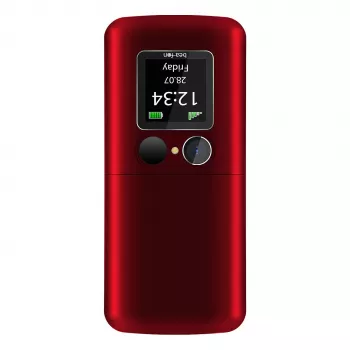 Flip phone Beafon Fold 10 Silver Line Red-Silver Dual SIM