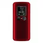 Flip phone Beafon Fold 10 Silver Line Red-Silver Dual SIM