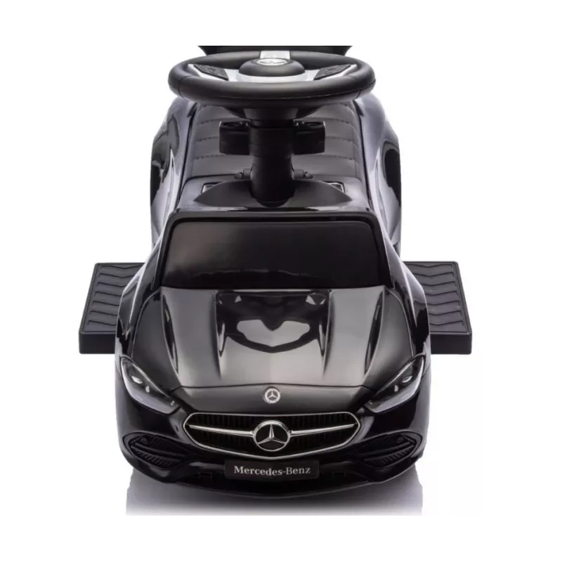 Ride-on push car milly mally Mercedes C-Class Black, model 6107