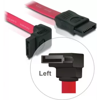 SATA Cable DeLOCK 84220 0.5m Red