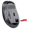 Wireless RF Silent Mouse DEFENDER Gassa MM-105 — Ambidextrous, 1600 DPI, 2.4 GHz, Nano USB Receiver