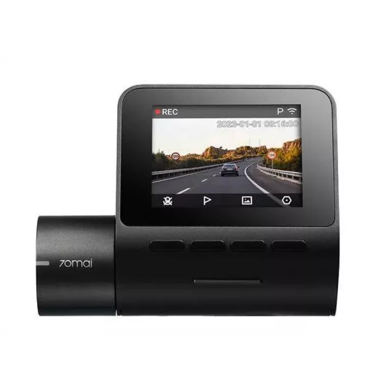 Car dashcam 70mai A200 DVR — Full HD 1920x1080, 130° wide-angle, 60 fps, night vision, 2 inch IPS display, loop recording, G-sensor, microSD up to 128GB