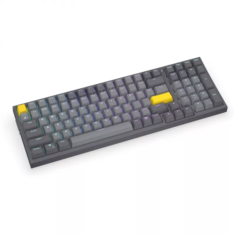 Celeris 1800, Gaming Keyboard Grey, US-Layout, ENDORFY Yellow by Gateron