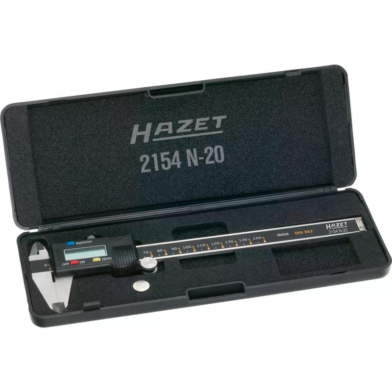 Digitaler Messchieber 2154N-20, Messgerät schwarz