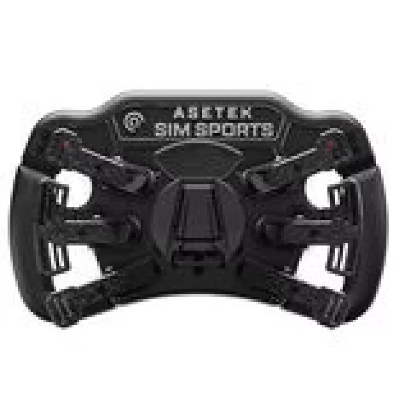 Asetek SimSports Invicta Formula Steering Wheel - Red + The Invicta Wheelbase (27 Nm)