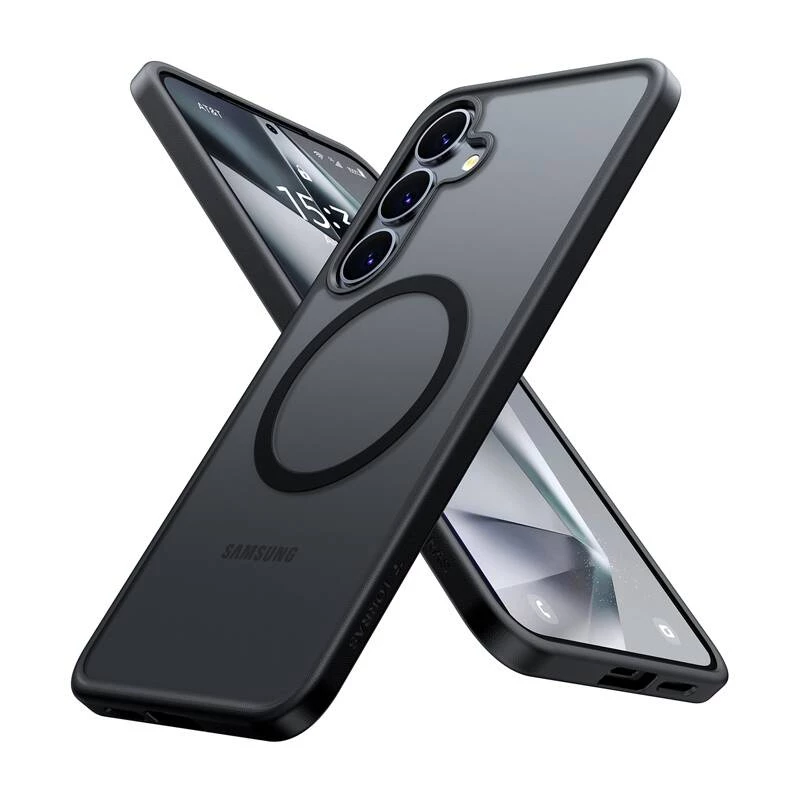 Torras Guardian Magnetic Case with Stand for Galaxy S25+, Black (X00FX2230)