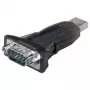 Wentronic Goobay USB Serial RS232 Converter mini, Black - USB 2.0-Plug (Type A) > D-SUB/RS-232-Plug (9-pin) (69822)