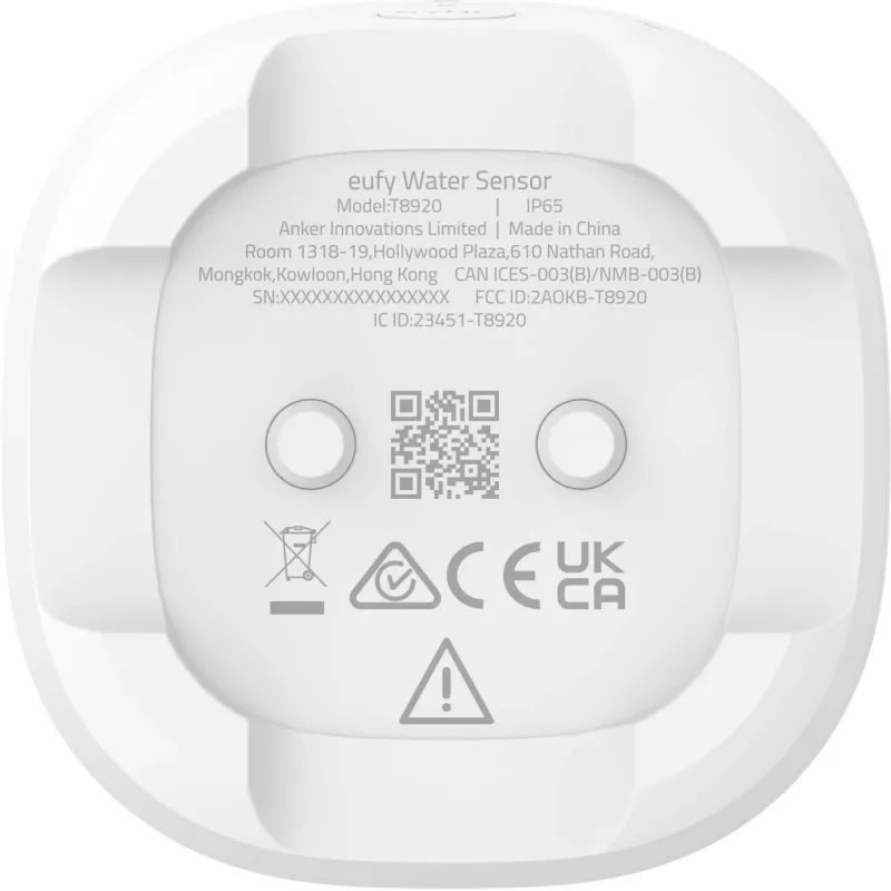 Eufy T89203D1 Smart Home Environmental Sensor Wireless Humidity