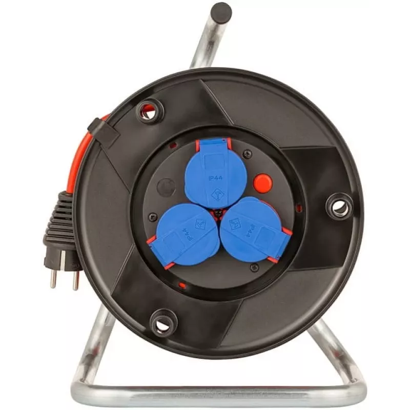 Cord reel Brennenstuhl 1098530001 20 m Black Plastic