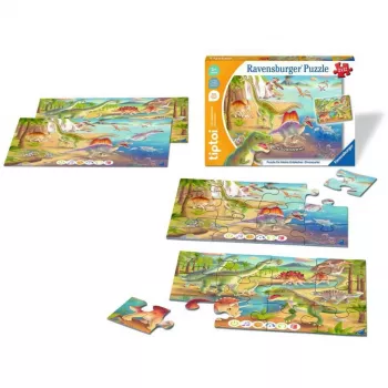 tiptoi Puzzle for young explorers: dinosaurs