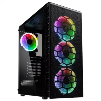 Kolink Observatory Lite Mesh RGB Mid Tower - black