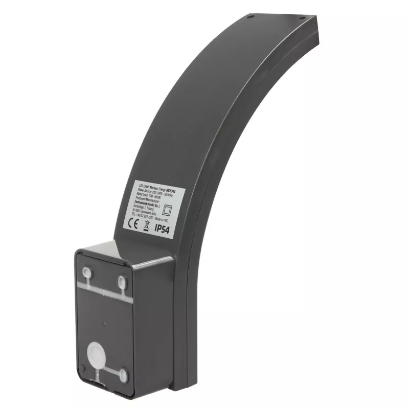 Outdoor Wall LED Lamp MACLEAN MCE343 GR — 10W, Facade Lighting, Grey