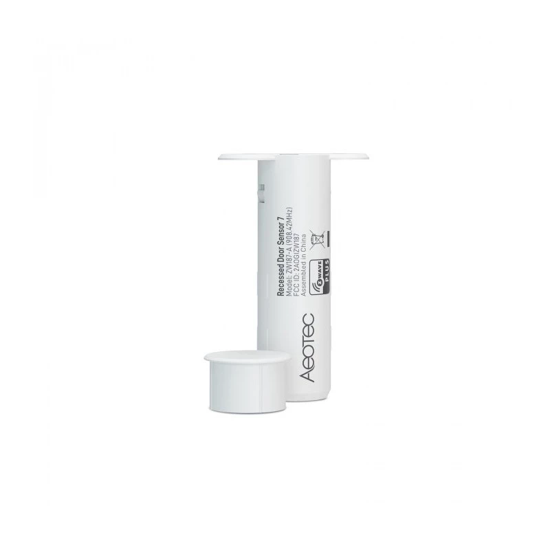 Recessed Door Sensor AEOTEC Recessed Door Sensor 7 Z-Wave Plus V2 White — recessed contact sensor for doors/frames