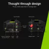 Green Cell INV24 power adapter/inverter Auto 1500 W Black