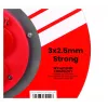Extension cable VERTEX PB25METAL 3x2,5 mm Black