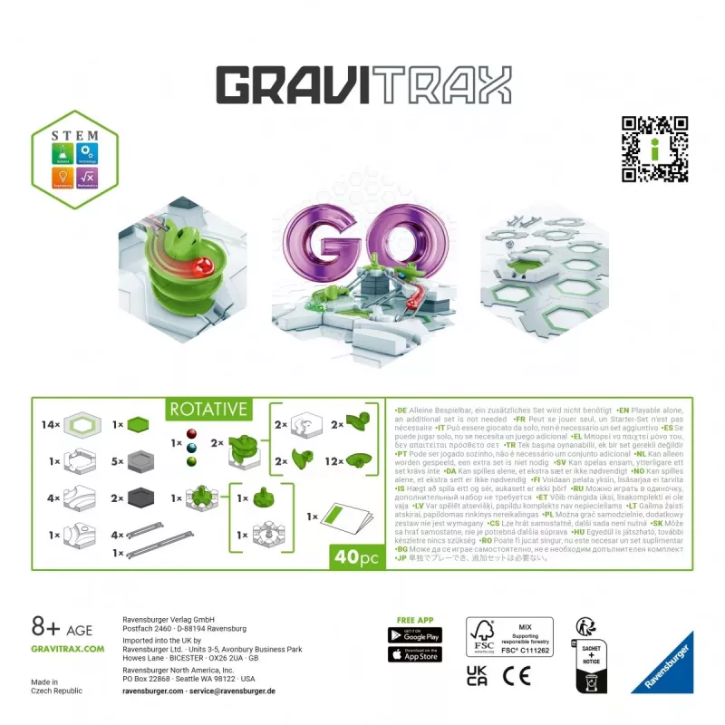 GraviTrax GO Rotative Ravensburger Multicolour 23703