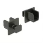 Socket safety cover DELOCK 64010, polypropylene, black, 12.2×15.2×12 mm, pack of 10