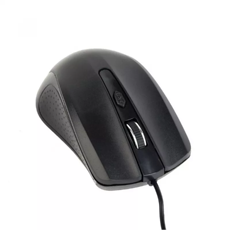 Optical mouse black USB 1.8m cable