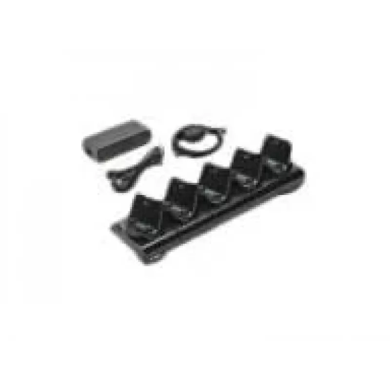 Battery charger Zebra CRD-MPM-5SCHGEU1-01, AC power, indoor, black, includes DC cable