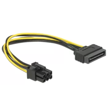 Delock 82924 SATA 15-pin to 6-pin PCI Express Power Cable