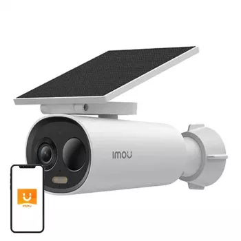 IP security camera IMOU Cell 3C All-in-one — 3 MP (2304×1296), 2.8 mm, Wi‑Fi, PIR, IP66, 5000 mAh battery, 121° viewing angle