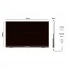 JAPANNEXT JN-MD-I156FHDR-T computer monitor 39.6 cm (15.6 inch) 1920 x 1080 pixels Full HD LED Touchscreen Grey