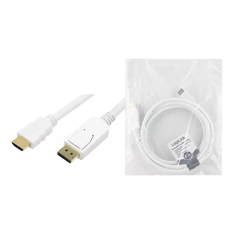 Cable HDMI-DP LogiLink CV0055 2m