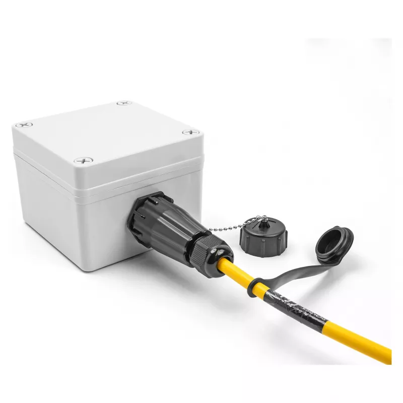 DeLOCK Optical fiber connector LC Duplex Single-mode IP68 waterproof