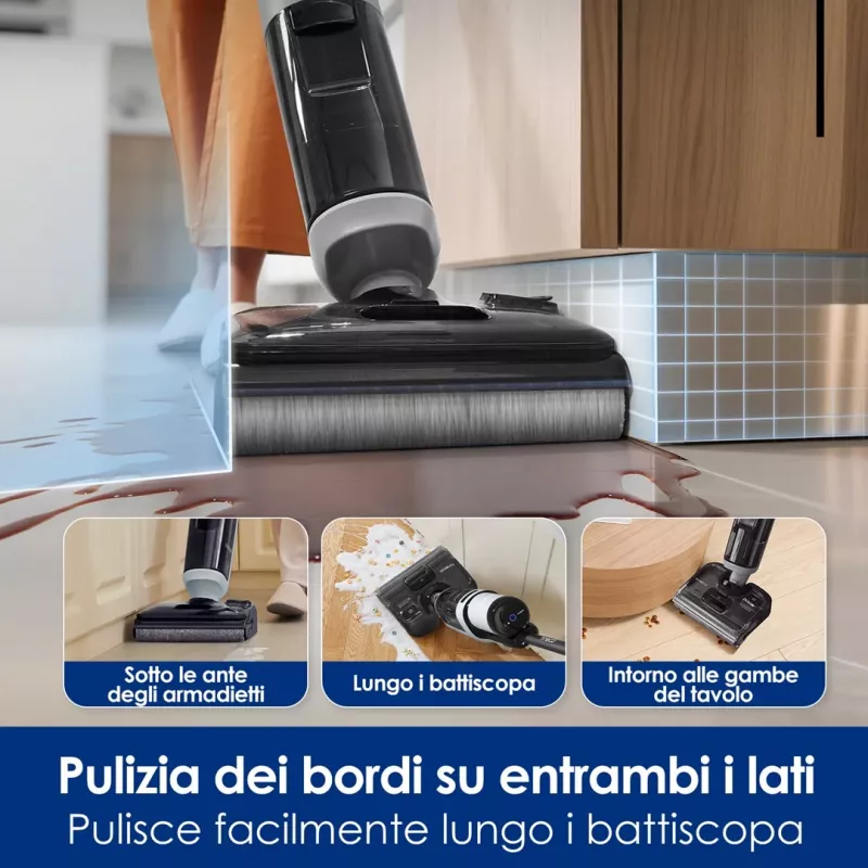 Cordless Floor Cleaner Tineco Floor One i5 Stretch Plus – lightweight, wet & dry upright floor washer