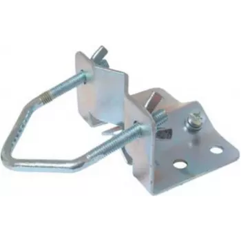 Mast clamp ShiverPeaks 89857 galvanized steel for masts up to 60 mm